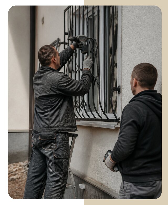 Установка наружных решеток в Людиново от 4987 р. | Дверной